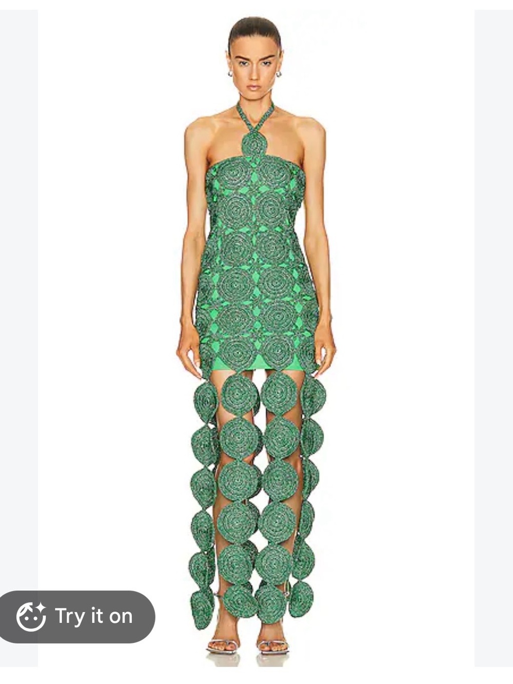 Simon Miller Beep Beep Dress in Gummy Green